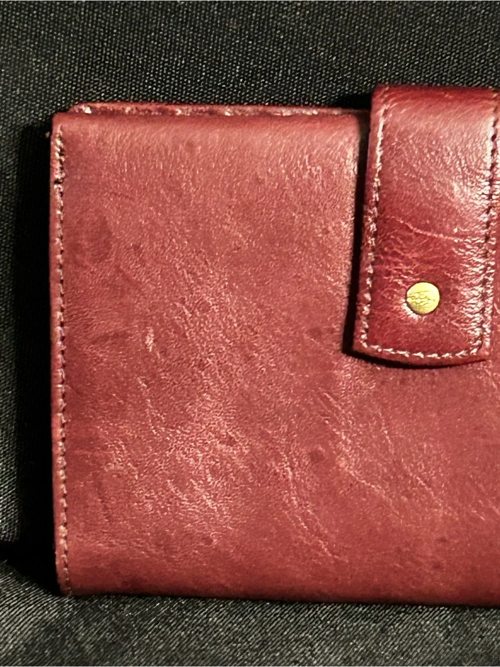 Stone Mountain Women’s Classic Burgundy Snap Wallet